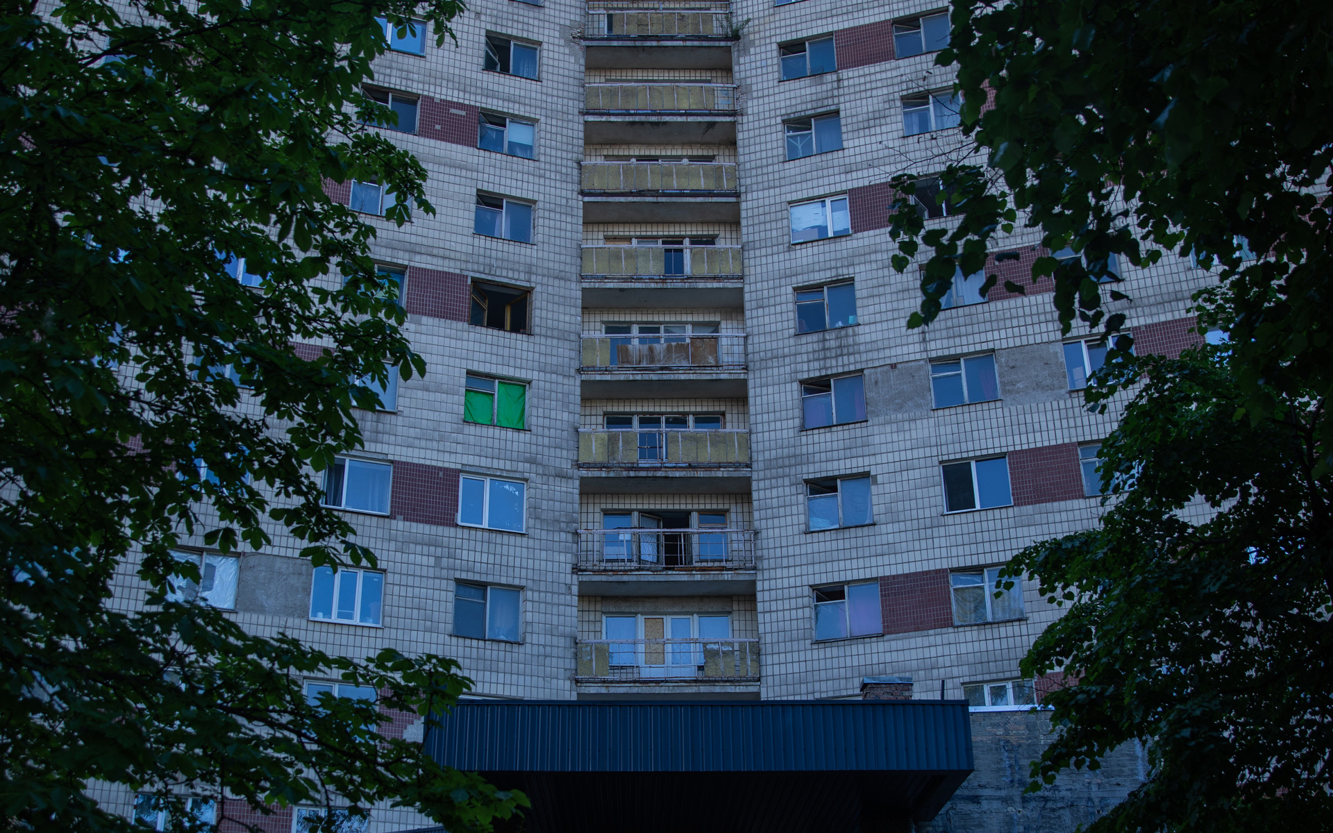 Temporary documentation image for student housing recovery project